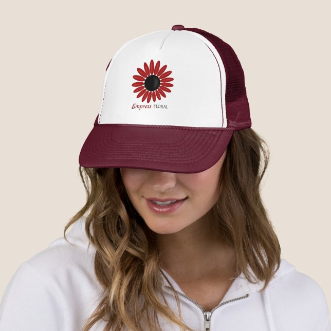Gorra De Camionero Colección Emperatriz Floral Suave (In situ)
