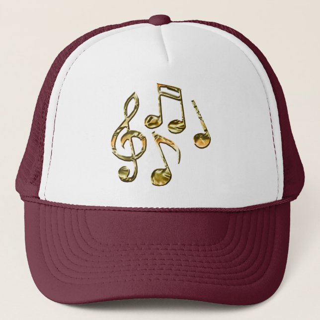 Gorra De Camionero Colección MUSICAL LOVER (Anverso)