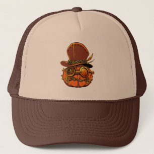 Gorra De Camionero Colección Steampumpkin de Halloween Victoriano
