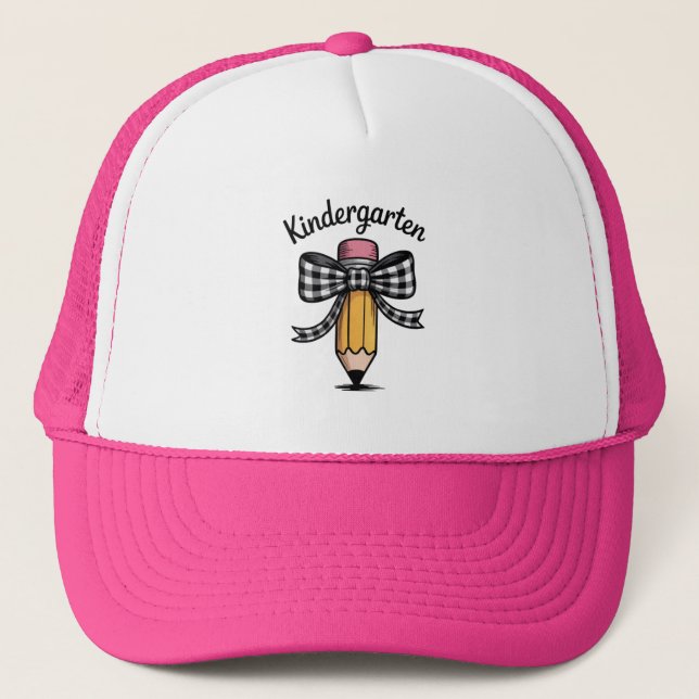 Gorra De Camionero Colegio de maestros de guardería Coquette Pencil B (Anverso)