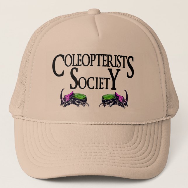 Gorra De Camionero Coleopterists Society Logo II (Anverso)