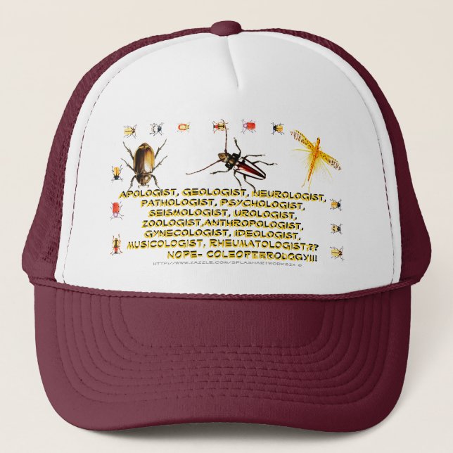 Gorra De Camionero Coleopterología (Anverso)