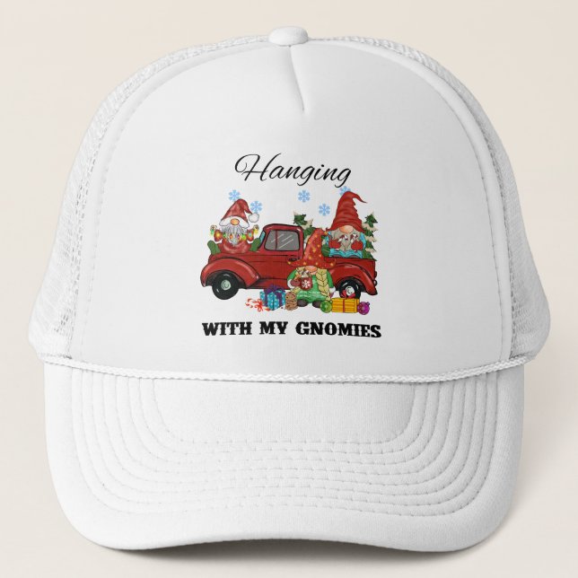 Gorra De Camionero Colgando Con Mis Gnomías (Anverso)