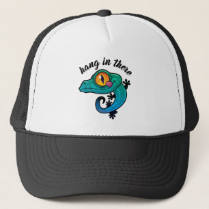 Gorra De Camionero Colgar Ahí El Colorido Gecko