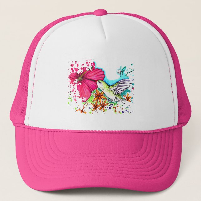 Gorra De Camionero Colibrí (Anverso)