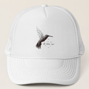 Gorra De Camionero Colibrí con bosque