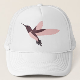 Gorra De Camionero Colibrí rosa