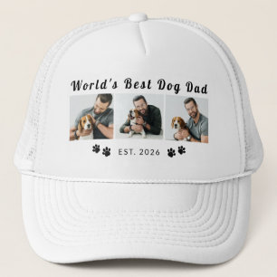 Gorra De Camionero Collage de Fotos de Mascotas Personalizadas con el