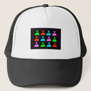 Gorra De Camionero Collage de Mark Twain
