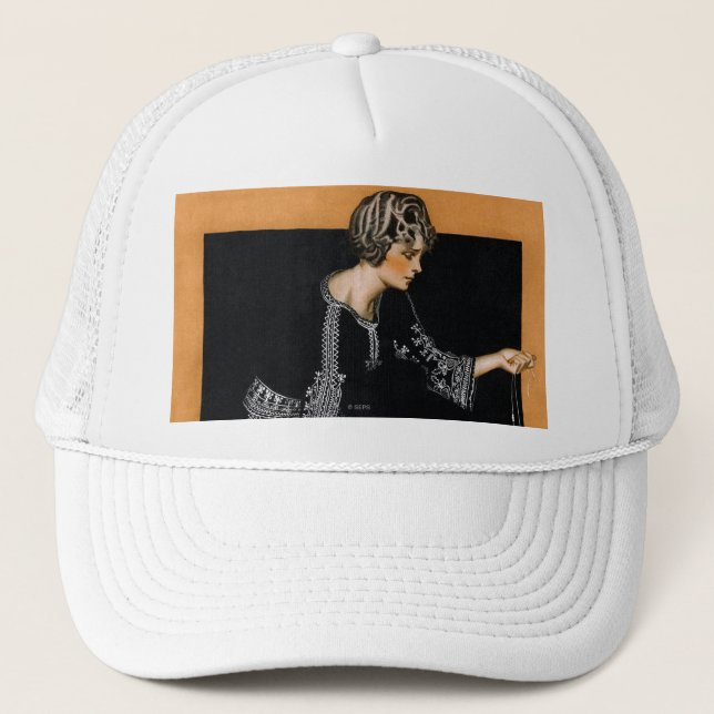 Gorra De Camionero Collar quebrado de la perla (Anverso)