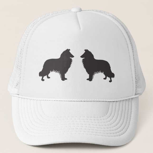 Gorra De Camionero Collie / Sheltie (Anverso)