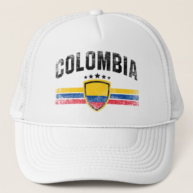 Gorra De Camionero Colombia (Anverso)