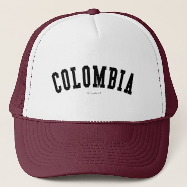 Gorra De Camionero Colombia (Anverso)