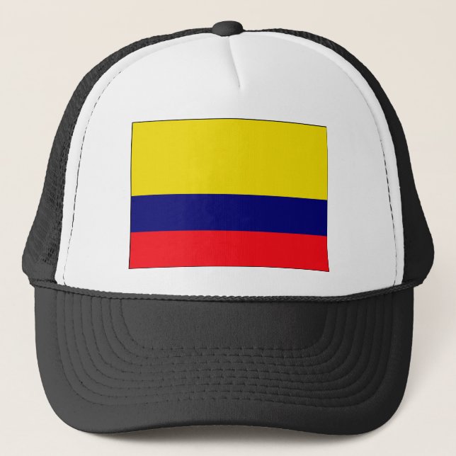 Gorra De Camionero Colombia flag (Anverso)