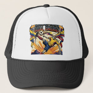 Gorra De Camionero Colombia Meta Energía Esqueleto Delantero Naciones