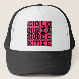 Gorra De Camionero Colombia Necktie, método de ejecución