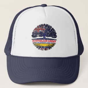 Gorra De Camionero Colombia: Raíces de árboles australianos colombian