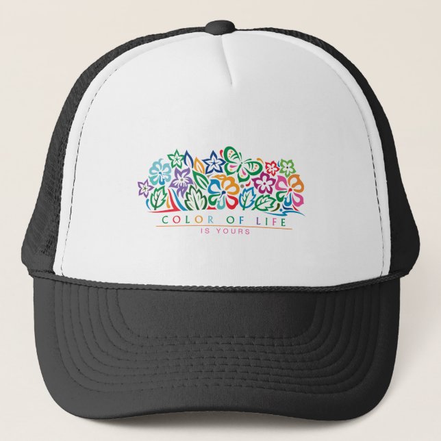Gorra De Camionero COLOR_of_life (Anverso)