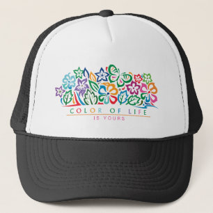 Gorra De Camionero Color of Life design Tucker Hat