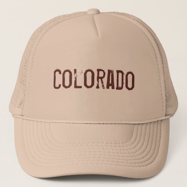 Gorra De Camionero Colorado (Anverso)