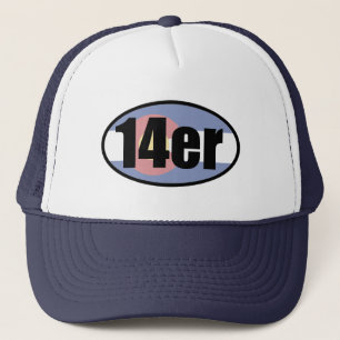 Gorra De Camionero Colorado 14ers