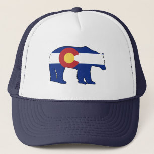 Gorra De Camionero Colorado Bear Flag