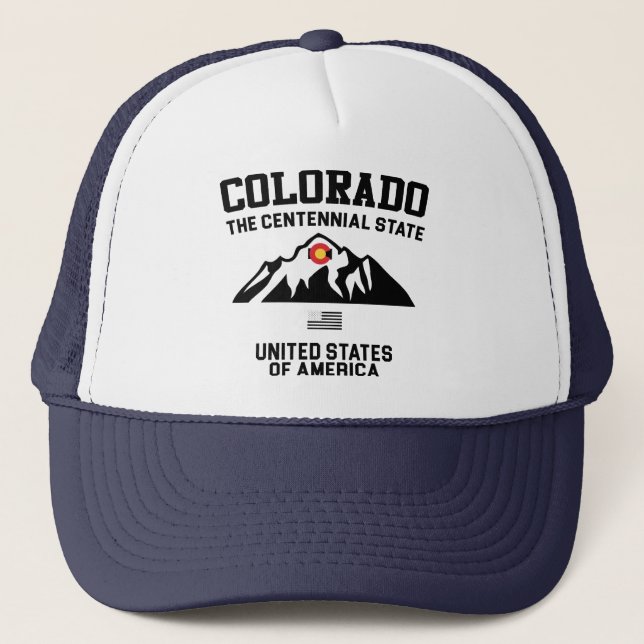 Gorra De Camionero Colorado, el estado del centenario (Anverso)