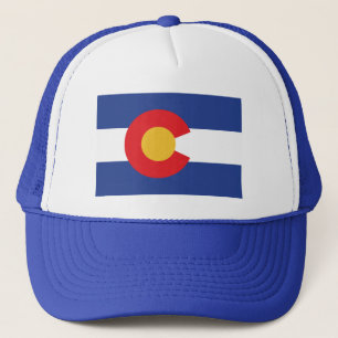 GORRA DE CAMIONERO COLORADO-FLAG