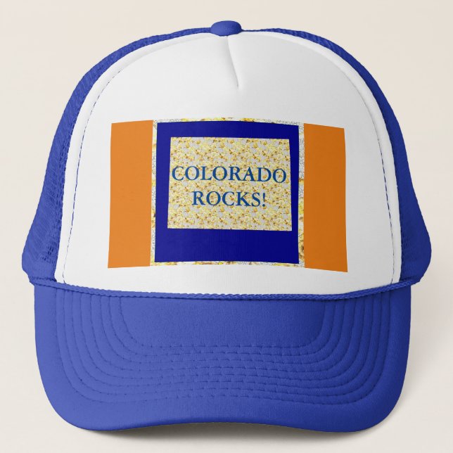 GORRA DE CAMIONERO COLORADO ROCKS (Anverso)
