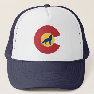 Gorra De Camionero Colorado Wolf