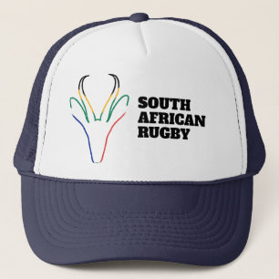 Gorra De Camionero Colores de la bandera de Sudáfrica frente a Sprin