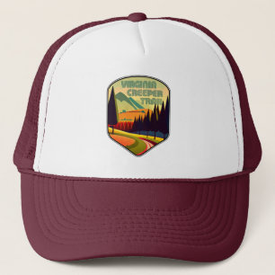 Gorra De Camionero Colores de senderos Virginia Creeper
