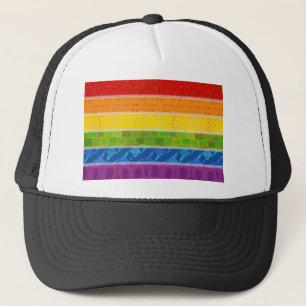 Gorra De Camionero Colores del orgullo gay