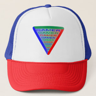 Gorra De Camionero Colores del sistema de juegos para jugadores 3 RGB