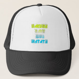 Gorra De Camionero Colores felices Hakuna Matata Hakunamatata Gift