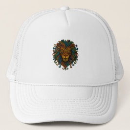 Gorra De Camionero Colorful Lion