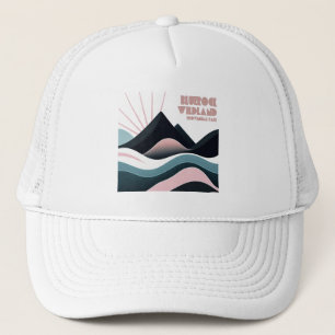 Gorra De Camionero Coloridas colinas del Parque Provincial Bluerock W