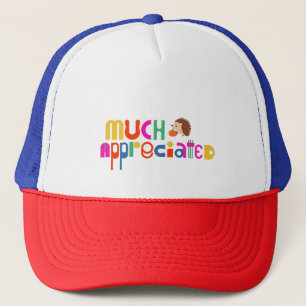 Gorra De Camionero Colorido Mucho Apreciado Gracias Trucker Hat