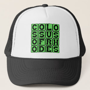Gorra De Camionero Coloso de Rodas, Maravilla del Mundo