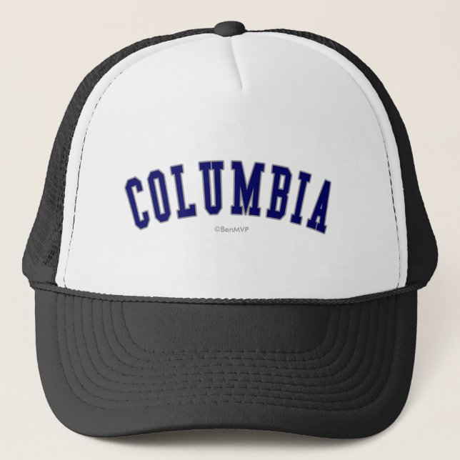 Gorra De Camionero Columbia (Anverso)