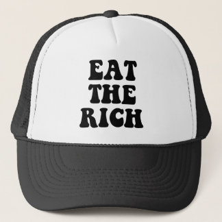 Gorra De Camionero Coma a los ricos ocupan Wall Street
