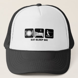 Gorra De Camionero coma el esquí acuático del sueño