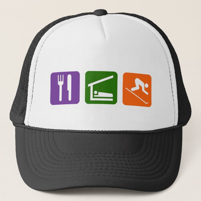 Gorra De Camionero Coma el esquí del sueño (Anverso)