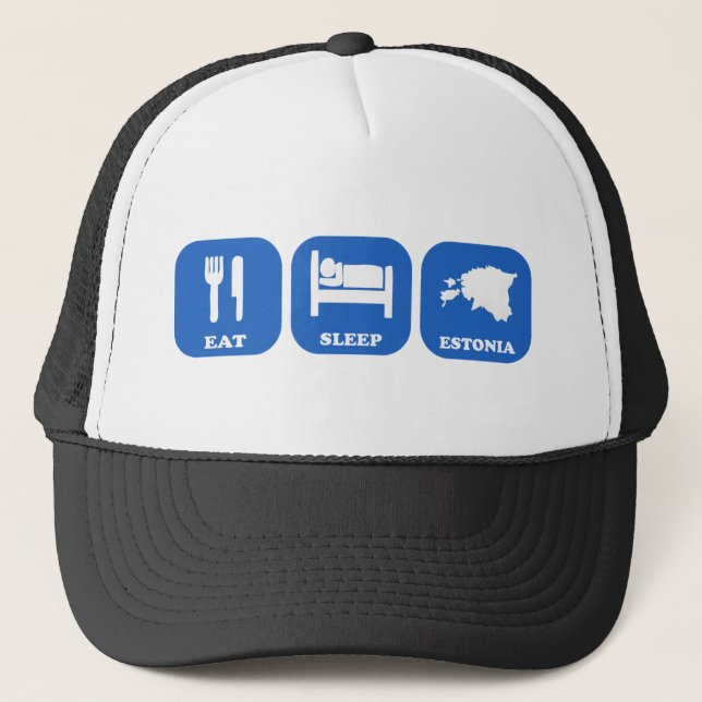 Gorra De Camionero Coma el sueño Estonia (Anverso)
