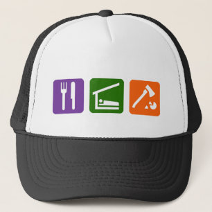 Gorra De Camionero Coma el sueño que taja la madera