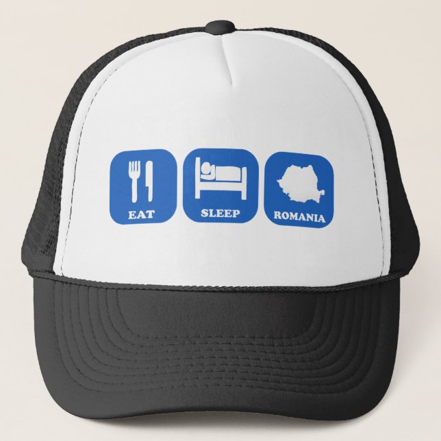 Gorra De Camionero Coma el sueño Rumania (Anverso)