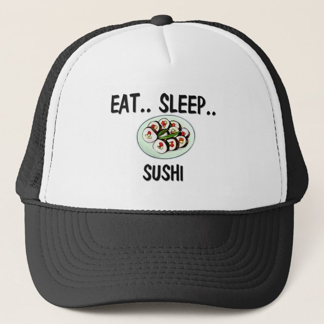 Gorra De Camionero Coma el SUSHI del sueño (Anverso)