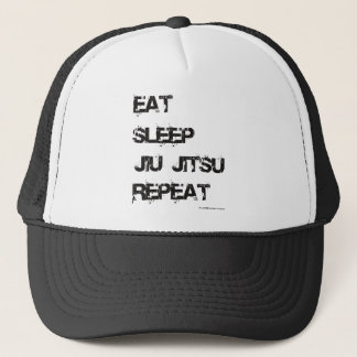 Gorra De Camionero Coma la repetición de Jiu Jitsu del sueño