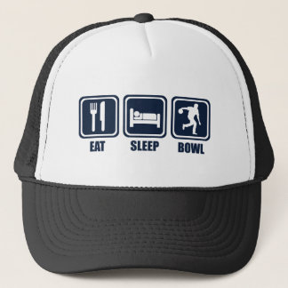 Gorra De Camionero Coma la repetición de los bolos del sueño