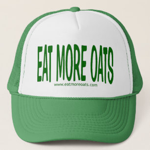 Gorra De Camionero Coma más casquillo de la avena
